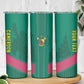 Custom Cameroun Football Skinny Tumbler Allez les Lions
