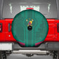 Custom Cameroun Football Spare Tire Cover Allez les Lions