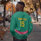 Custom Cameroun Football Sweatshirt Allez les Lions