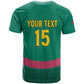 Custom Cameroun Football T shirt Allez les Lions