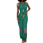 Custom Cameroun Football Tank Maxi Dress Allez les Lions