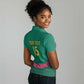 Custom Cameroun Football Women Polo Shirt Allez les Lions