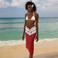 Egyptian Football Custom Sarong Yalla Masr - Red Ver