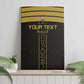 Egyptian Football Custom Canvas Wall Art Yalla Masr - Black Ver