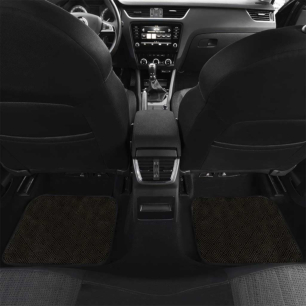Egyptian Football Custom Car Mats Yalla Masr - Black Ver