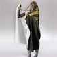 Egyptian Football Custom Hooded Blanket Yalla Masr - Black Ver