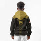Egyptian Football Custom Kid Hoodie Yalla Masr - Black Ver