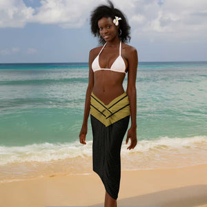 Egyptian Football Custom Sarong Yalla Masr - Black Ver