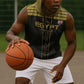 Egyptian Football Custom Sleeveless Hoodie Yalla Masr - Black Ver - African Pride