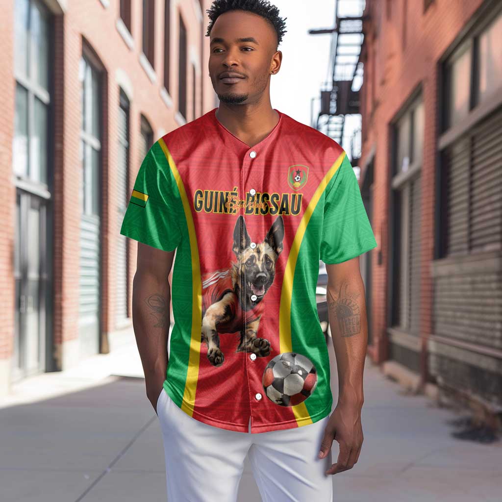 Custom Guinea-Bissau Football Baseball Jersey Go Djurtus Go