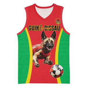 Custom Guinea-Bissau Football Basketball Jersey Go Djurtus Go - African Pride