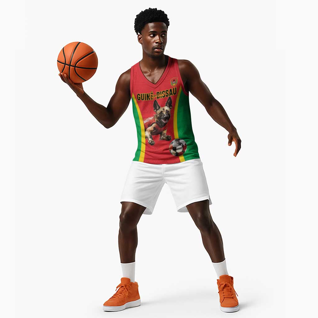 Custom Guinea-Bissau Football Basketball Jersey Go Djurtus Go - African Pride