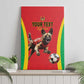 Custom Guinea-Bissau Football Canvas Wall Art Go Djurtus Go