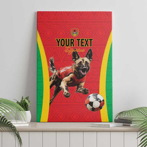 Custom Guinea-Bissau Football Canvas Wall Art Go Djurtus Go