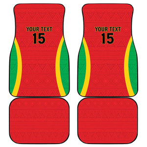 Custom Guinea-Bissau Football Car Mats Go Djurtus Go