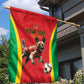 Custom Guinea-Bissau Football Garden Flag Go Djurtus Go