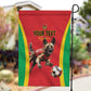 Custom Guinea-Bissau Football Garden Flag Go Djurtus Go