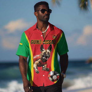Custom Guinea-Bissau Football Hawaiian Shirt Go Djurtus Go