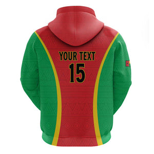 Custom Guinea-Bissau Football Hoodie Go Djurtus Go
