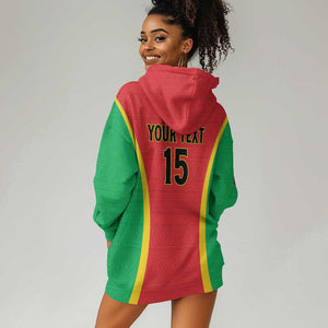 Custom Guinea-Bissau Football Hoodie Dress Go Djurtus Go