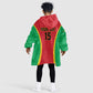Custom Guinea-Bissau Football Kid Wearable Blanket Hoodie Go Djurtus Go
