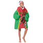Custom Guinea-Bissau Football Kid Wearable Blanket Hoodie Go Djurtus Go