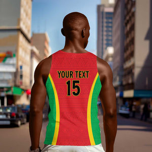 Custom Guinea-Bissau Football Men Tank Top Go Djurtus Go