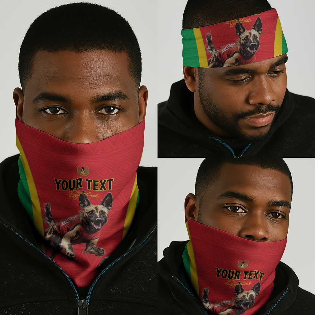Guinea-Bissau Football Neck Gaiter Go Djurtus Go - African Pride
