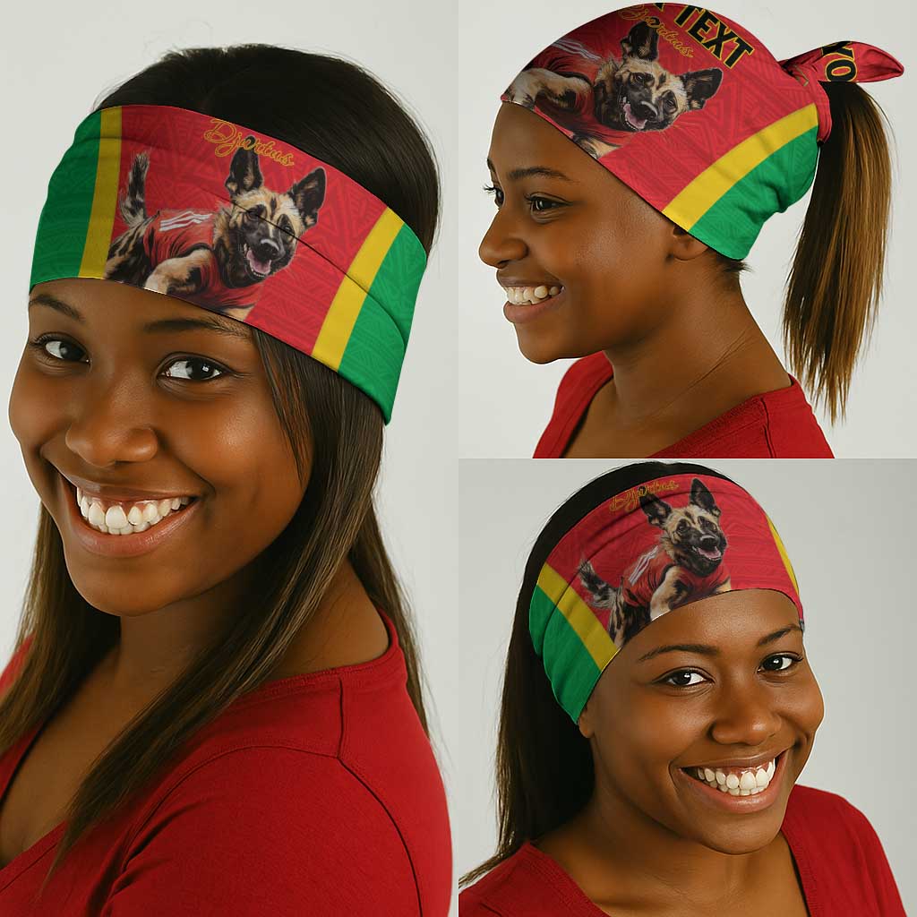 Guinea-Bissau Football Neck Gaiter Go Djurtus Go - African Pride