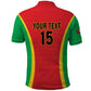 Custom Guinea-Bissau Football Polo Shirt Go Djurtus Go
