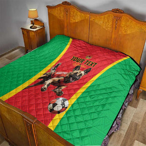 Custom Guinea-Bissau Football Quilt Go Djurtus Go