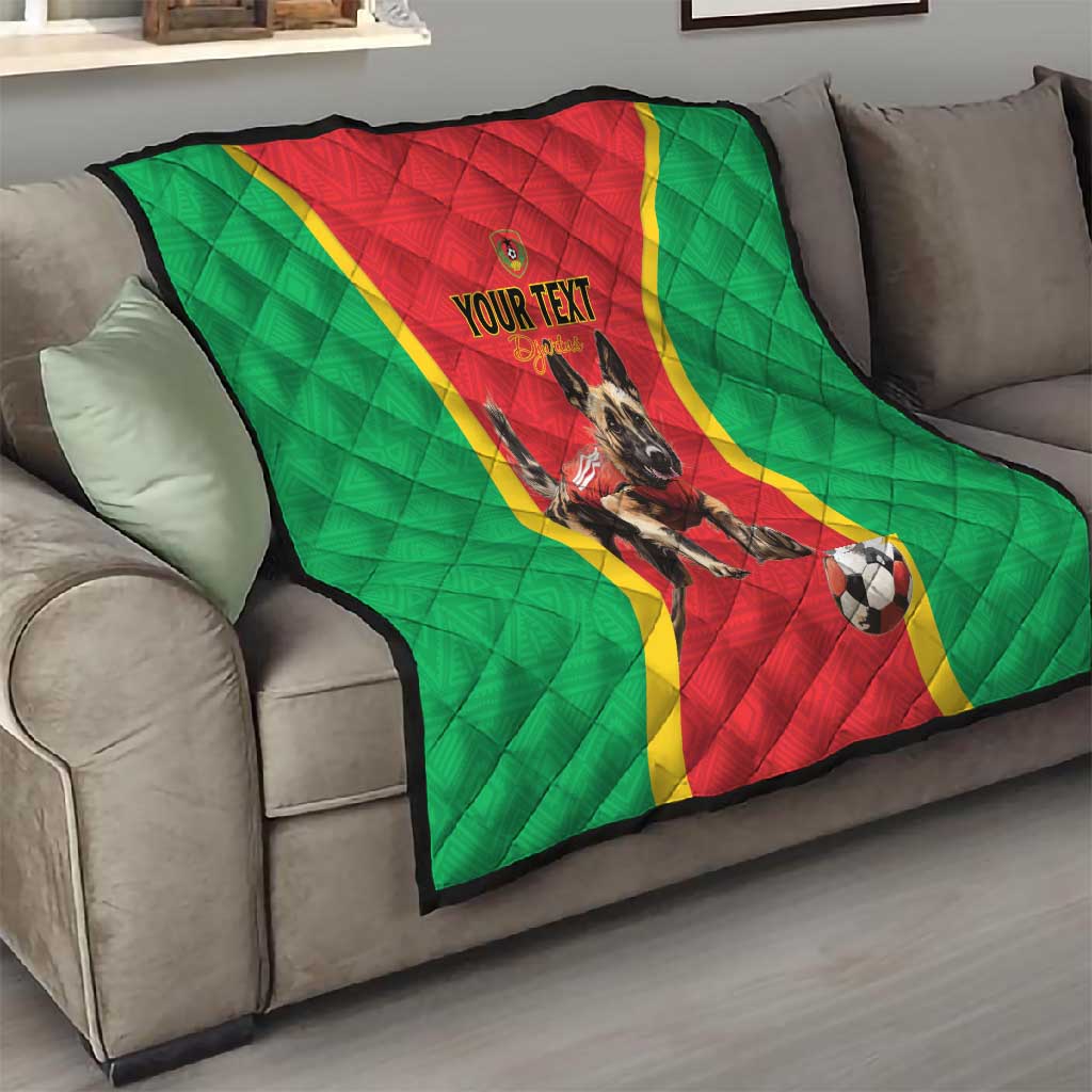 Custom Guinea-Bissau Football Quilt Go Djurtus Go