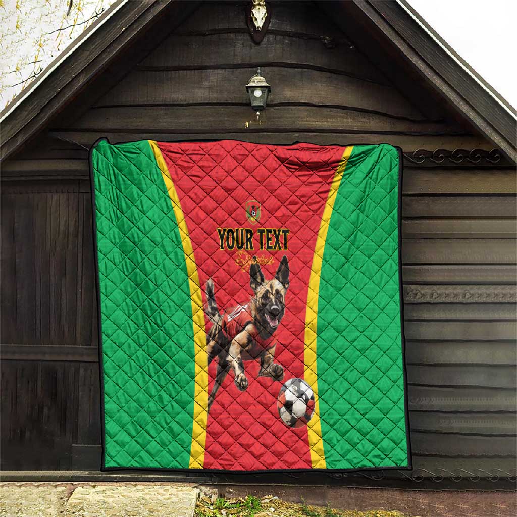Custom Guinea-Bissau Football Quilt Go Djurtus Go