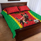 Custom Guinea-Bissau Football Quilt Bed Set Go Djurtus Go