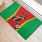 Custom Guinea-Bissau Football Rubber Doormat Go Djurtus Go