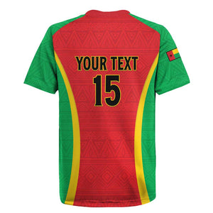 Custom Guinea-Bissau Football Rugby Jersey Go Djurtus Go
