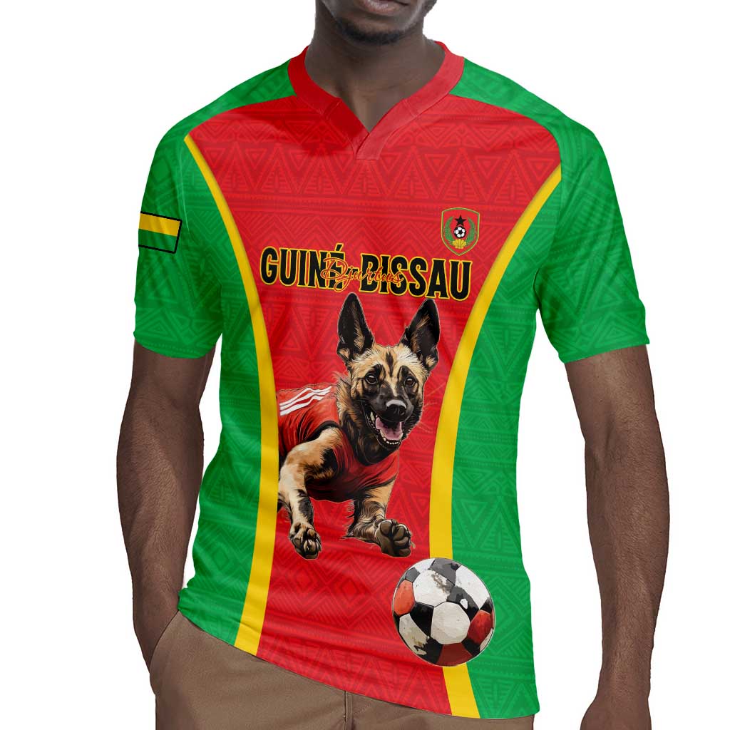 Custom Guinea-Bissau Football Rugby Jersey Go Djurtus Go