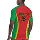 Custom Guinea-Bissau Football Rugby Jersey Go Djurtus Go