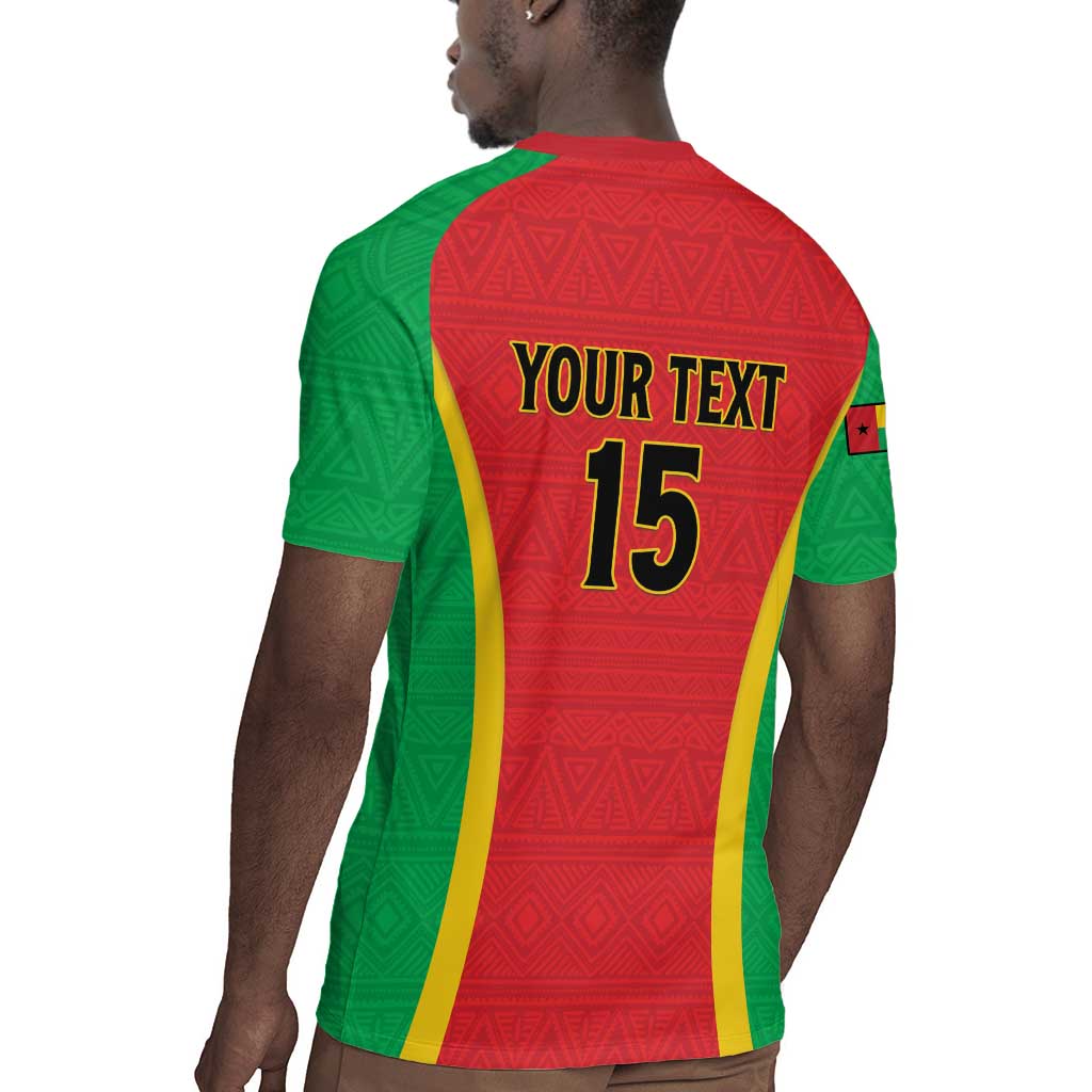 Custom Guinea-Bissau Football Rugby Jersey Go Djurtus Go