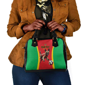 Custom Guinea-Bissau Football Shoulder Handbag Go Djurtus Go
