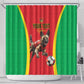Custom Guinea-Bissau Football Shower Curtain Go Djurtus Go