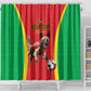 Custom Guinea-Bissau Football Shower Curtain Go Djurtus Go