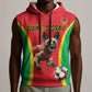 Custom Guinea-Bissau Football Sleeveless Hoodie Go Djurtus Go - African Pride