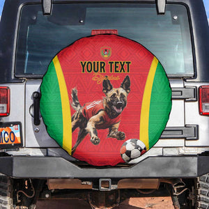 Custom Guinea-Bissau Football Spare Tire Cover Go Djurtus Go