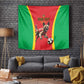 Custom Guinea-Bissau Football Tapestry Go Djurtus Go
