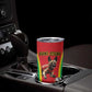 Custom Guinea-Bissau Football Tumbler Cup Go Djurtus Go