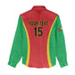 Custom Guinea-Bissau Football Women Casual Shirt Go Djurtus Go
