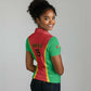 Custom Guinea-Bissau Football Women Polo Shirt Go Djurtus Go