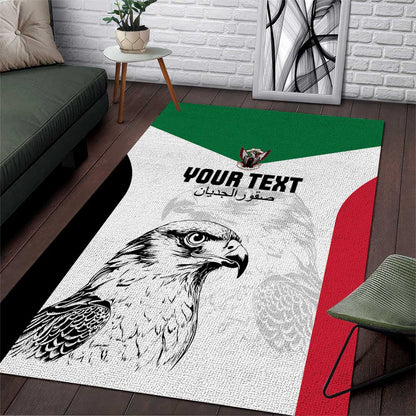 Custom Sudan Football Area Rug Yalla Sudan
