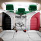 Custom Sudan Football Back Car Seat Cover Yalla Sudan